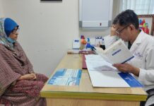 ইউনিভার্সেল মেডিকেলে ফ্রি হার্ট ক্যাম্প সম্পন্ন