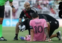 বিশ্বকাপের চার মাস আগে চোটে মেসি, শুরু হলো পুনর্বাসন