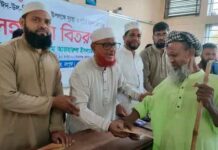 Humanitarian power standing next to the helpless people: ATM Azharul