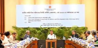 একনেকে ১০ প্রকল্প অনুমোদন, ব্যয় ৯ হাজার ৩৩৩ কোটি টাকা